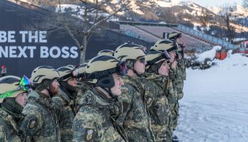 94 Soldiers Support the Races