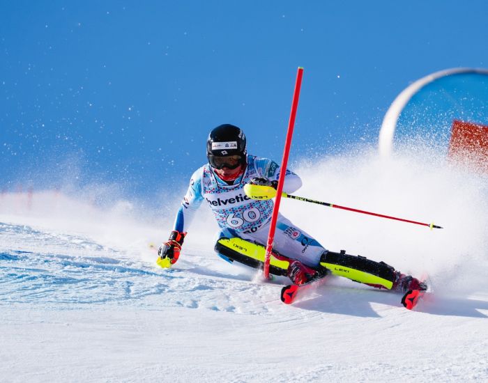 Shiro Aihara in Adelboden