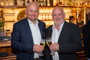 Ausgelassene Stimmung beim Medienabend