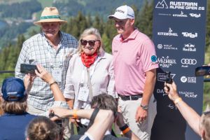 Golf-Stars auf der Streif