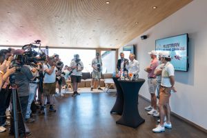 Golf-Stars auf der Streif