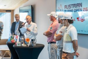 Golf-Stars auf der Streif