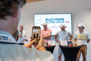 Golf-Stars auf der Streif
