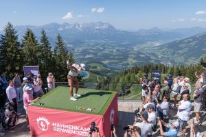 Golf-Stars auf der Streif