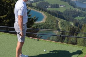 Golf-Stars auf der Streif