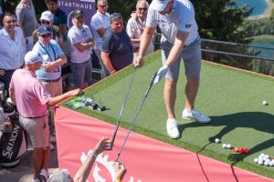 Golf-Stars auf der Streif