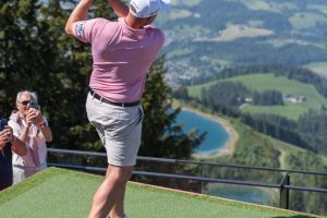 Golf-Stars auf der Streif