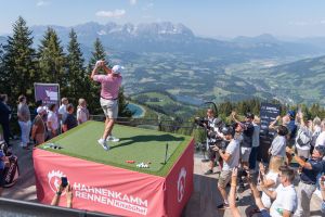 Golf-Stars auf der Streif