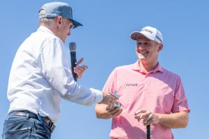 Golf-Stars auf der Streif