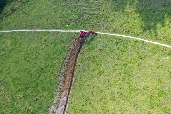 Viel in Bewegung im Ziel der Streif