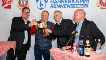 Gleich zwei neue Bierpartner für die Hahnenkamm-Rennen